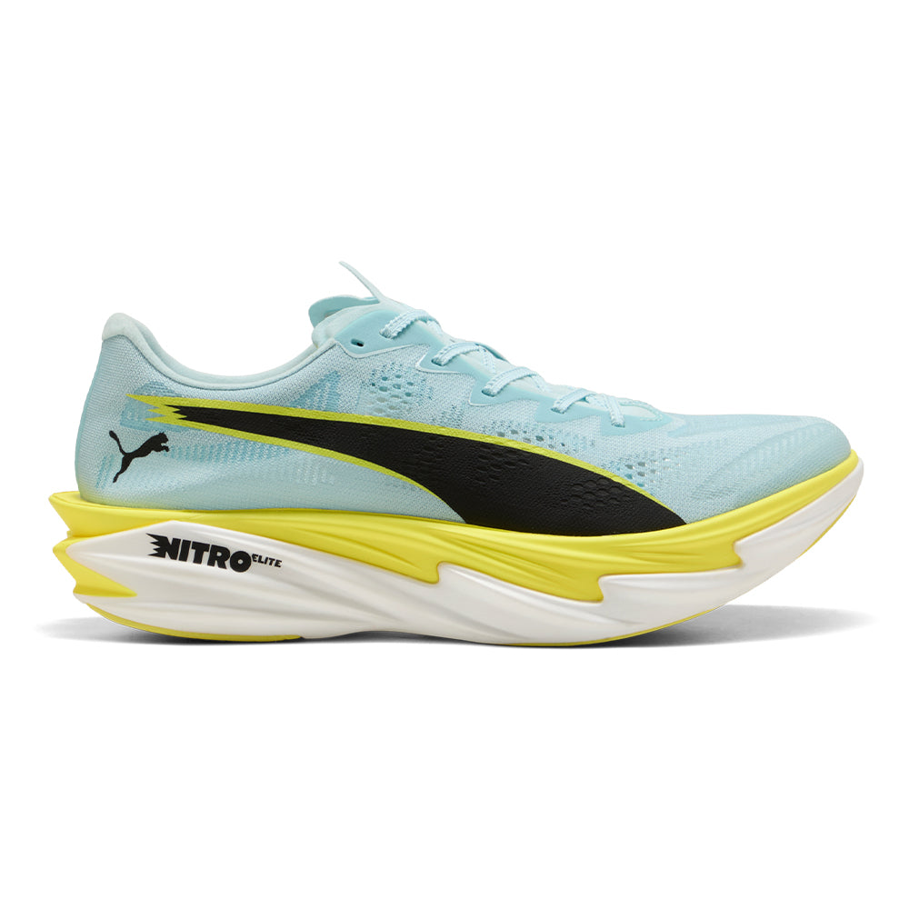 Puma Men's Deviate Nitro Elite 4 - BlackToe Running#colour_fresh-water-lemon-crush