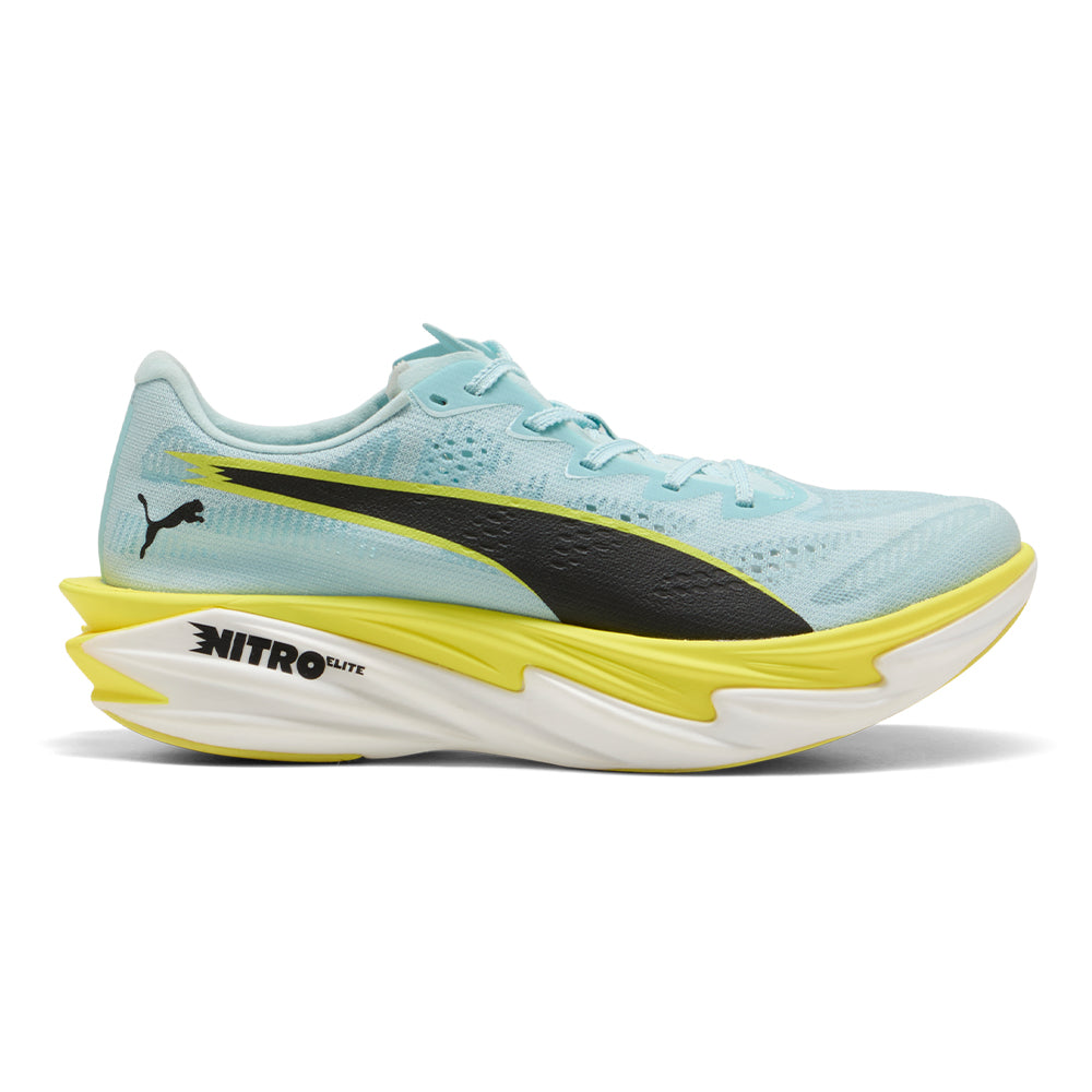 Puma Women's Deviate Nitro Elite 4 - BlackToe Running#colour_fresh-water-lemon-crush