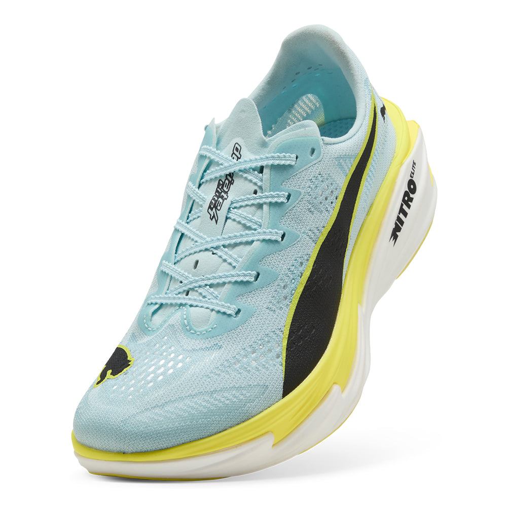 Puma Women's Deviate Nitro Elite 4 - BlackToe Running#colour_fresh-water-lemon-crush