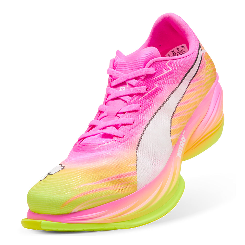 Puma Men's Fast-R Nitro Elite 3 Showtime - BlackToe Running#colour_poison-pink-puma-white