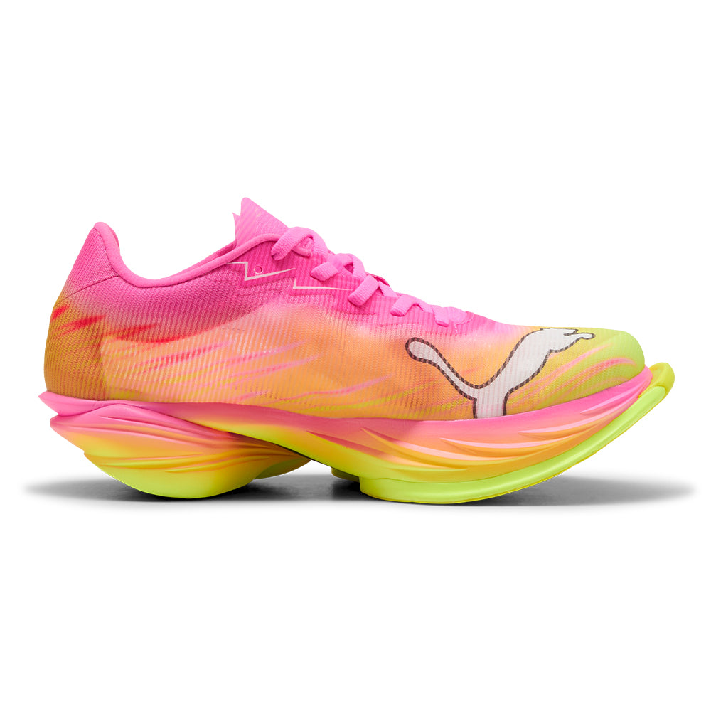 Puma Women's Fast-R Nitro Elite 3 Showtime - BlackToe Running#colour_poison-pink-puma-white