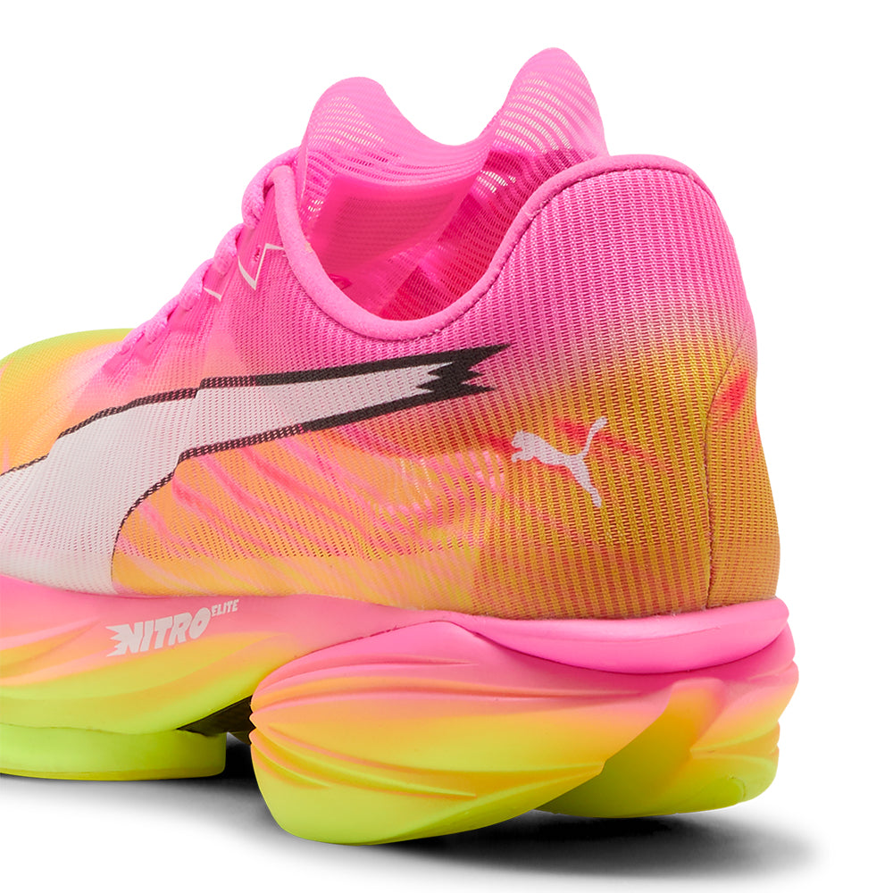 Puma Women's Fast-R Nitro Elite 3 Showtime - BlackToe Running#colour_poison-pink-puma-white