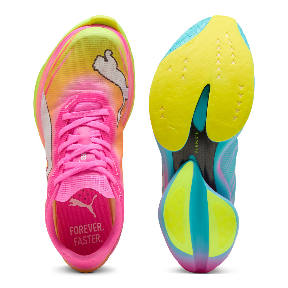Puma Women's Fast-R Nitro Elite 3 Showtime - BlackToe Running#colour_poison-pink-puma-white