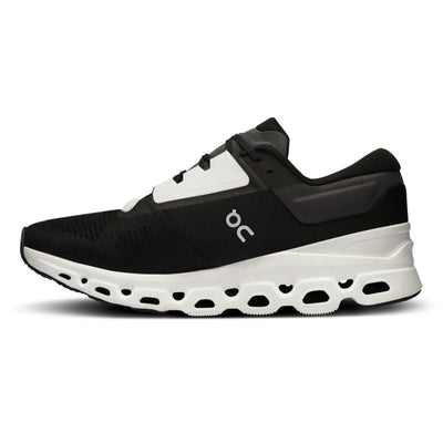 On Running Men's Cloudstratus 3 Men's Shoes - BlackToe Running#colour_black-frost