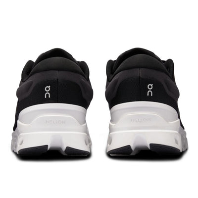 On Running Men's Cloudstratus 3 Men's Shoes - BlackToe Running#colour_black-frost