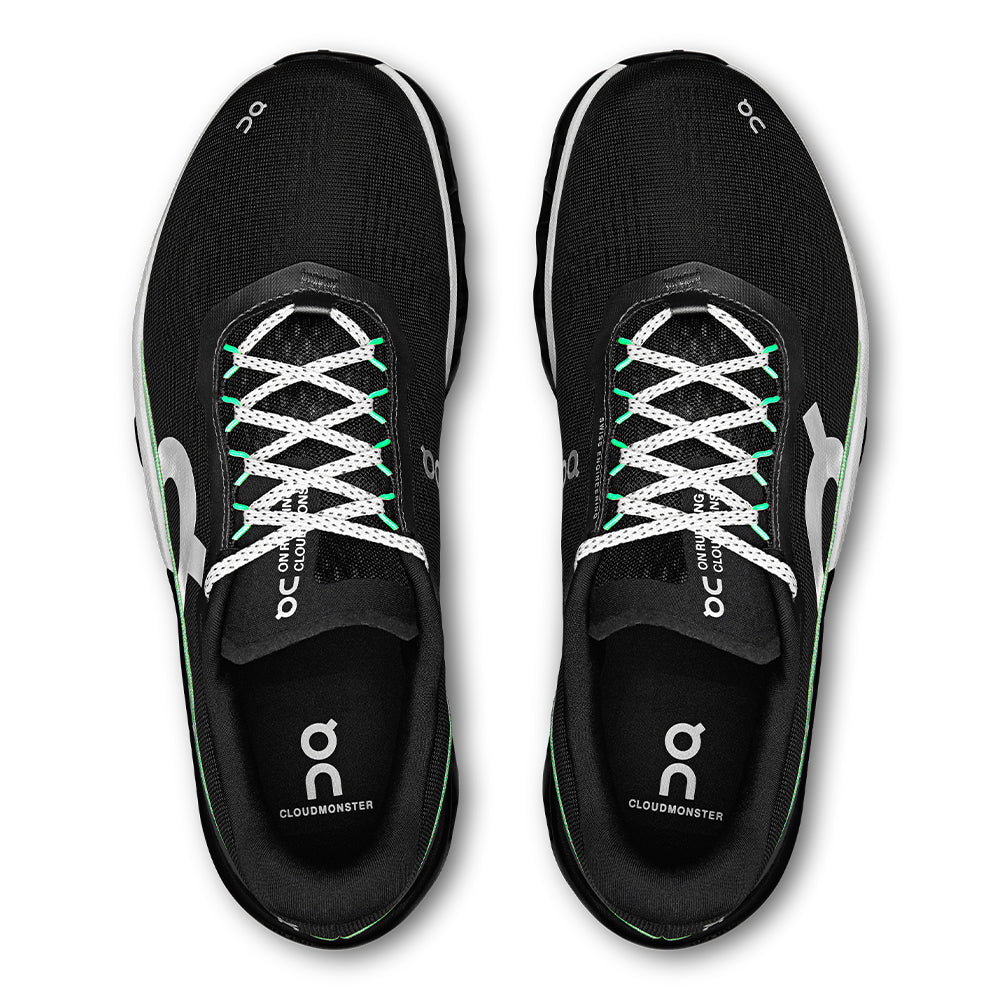 On Men's Cloudmonster 2 - BlackToe Running