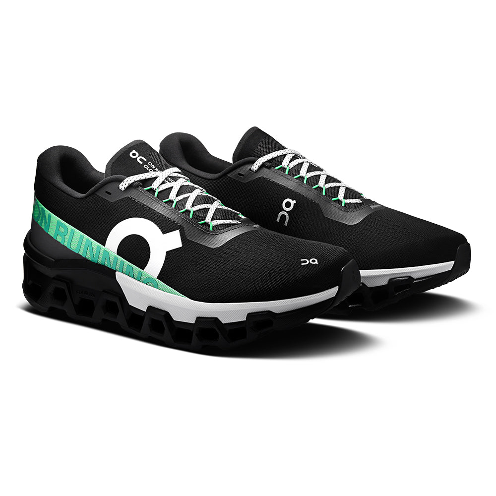 On Men's Cloudmonster 2 - BlackToe Running