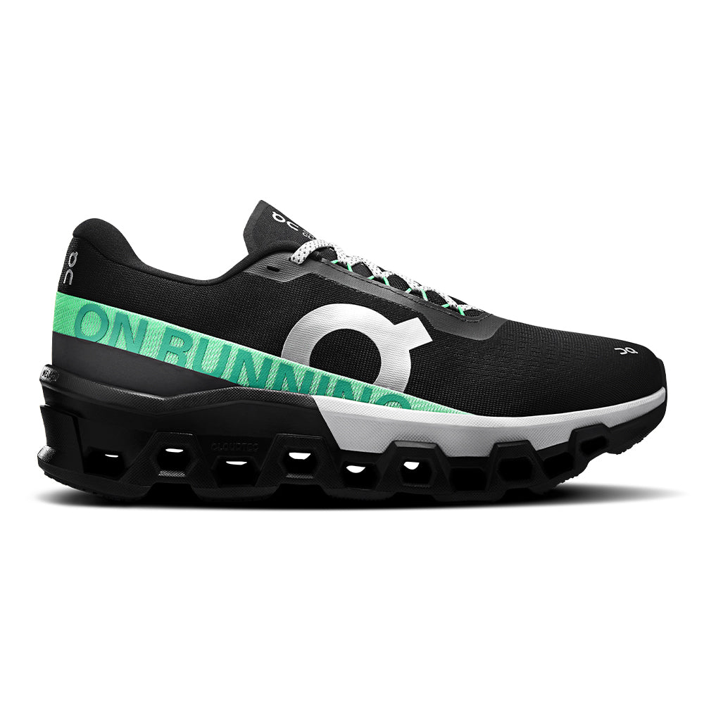 On Men's Cloudmonster 2 - BlackToe Running