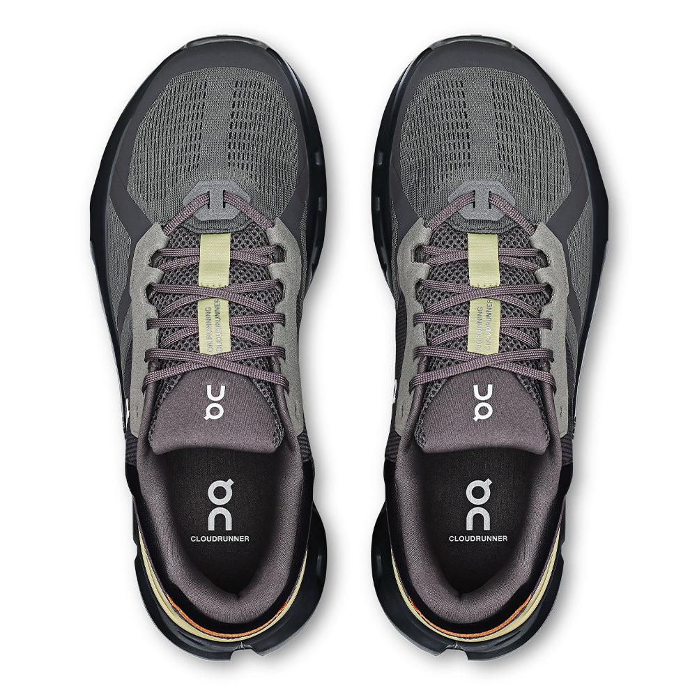 On Men's Cloudrunner 2 - BlackToe Running#colour_rock-tangerine