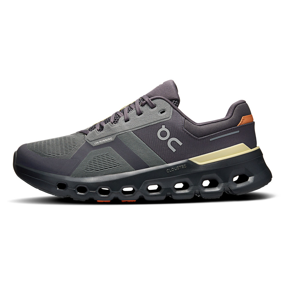On Men's Cloudrunner 2 - BlackToe Running#colour_rock-tangerine