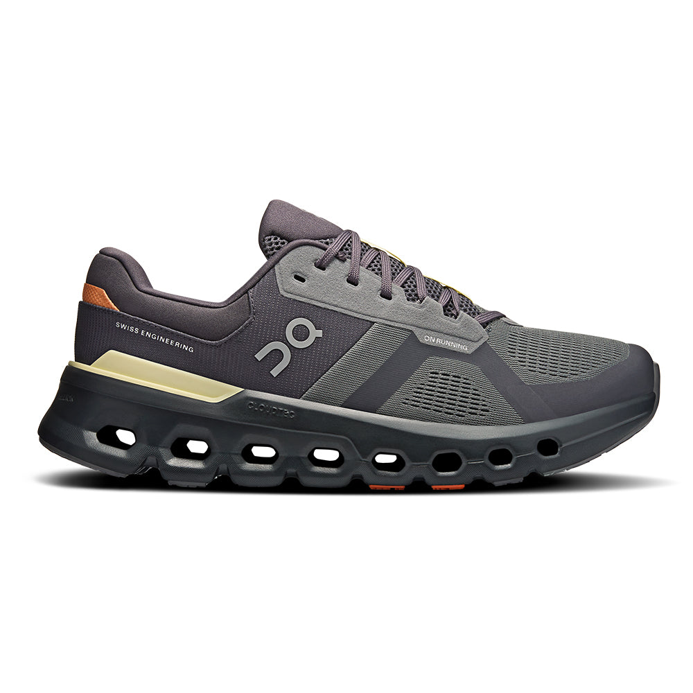 On Men's Cloudrunner 2 - BlackToe Running#colour_rock-tangerine