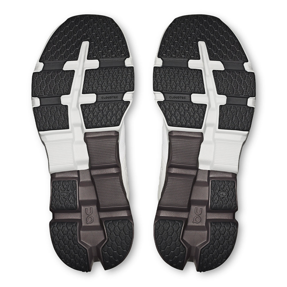On Men's Cloudflyer 5 - BlackToe Running#colour_white-pebble