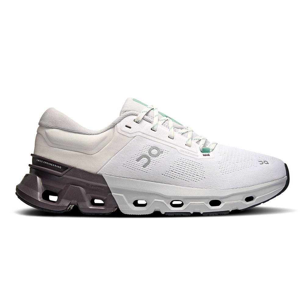 On Men's Cloudflyer 5 - BlackToe Running#colour_white-pebble