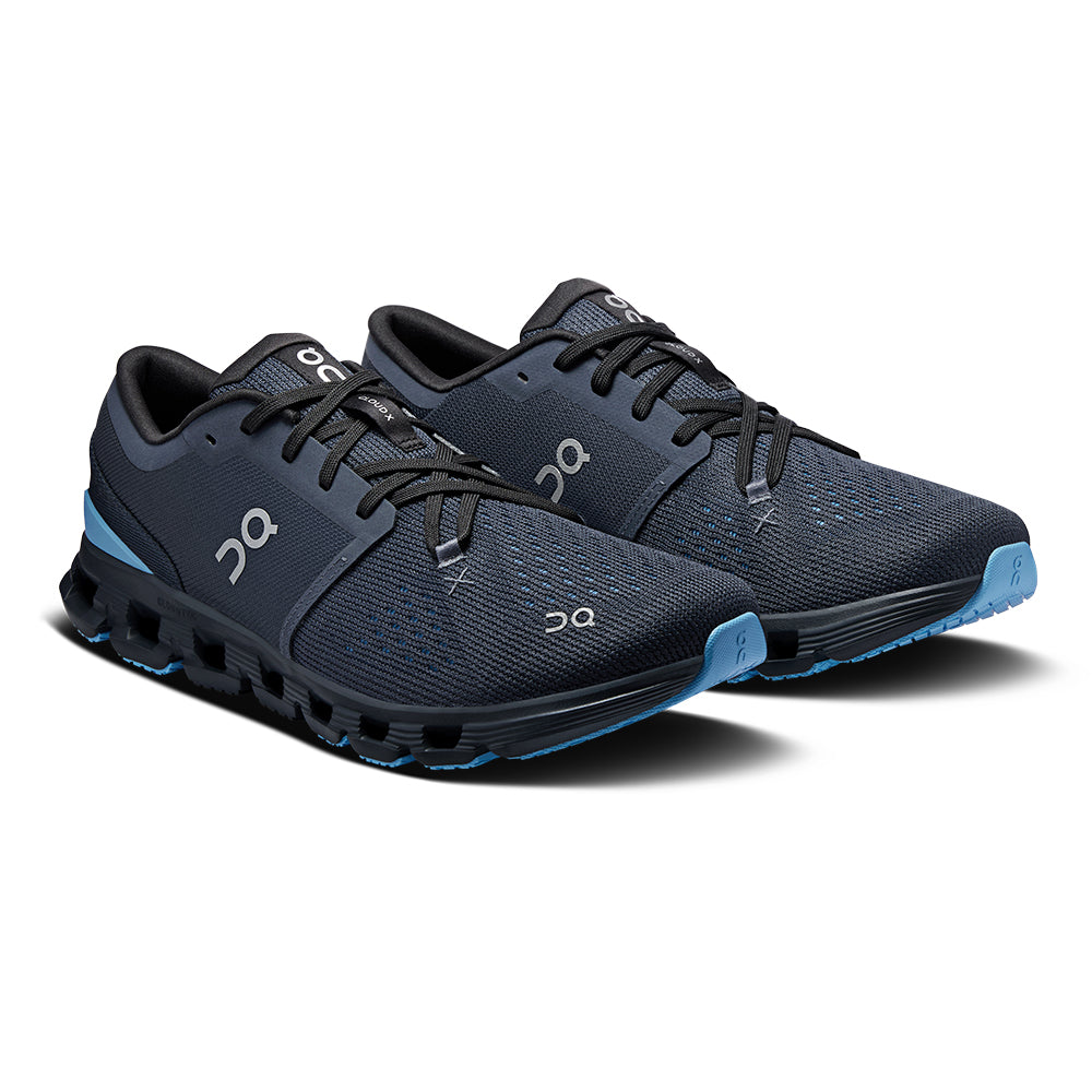 On Men's Cloud X 4 - BlackToe Running
