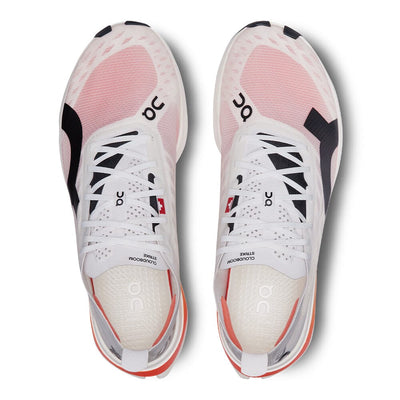 On Men's Cloudboom Strike - BlackToe Running#colour_white-black