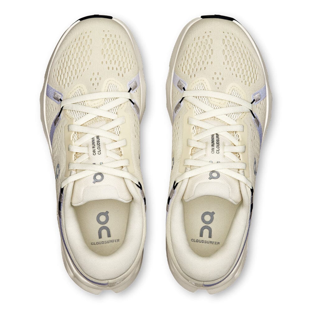 On Men's Cloudsurfer 2 - BlackToe Running#colour_ivory-ivory