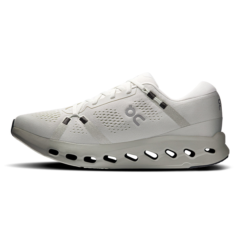 On Men's Cloudsurfer 2 - BlackToe Running#colour_ivory-iceberg