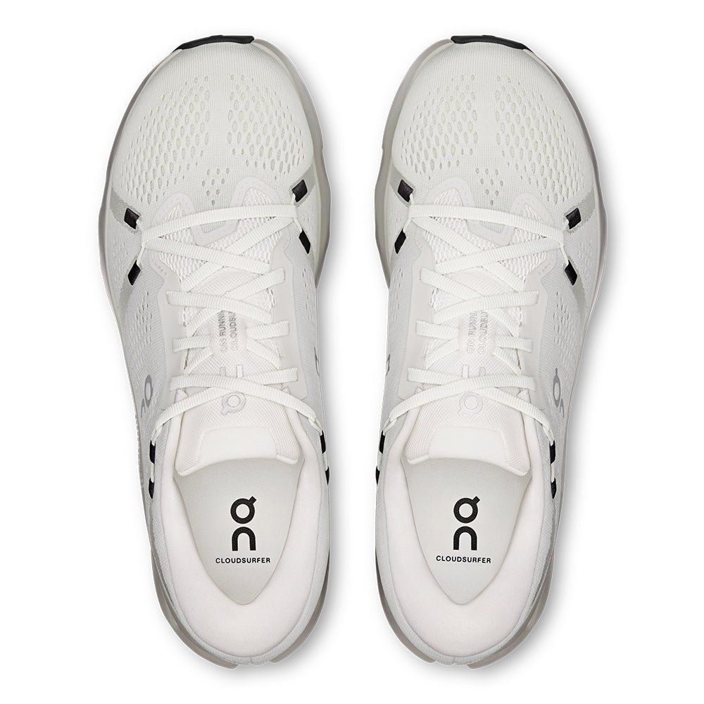 On Men's Cloudsurfer 2 - BlackToe Running#colour_ivory-iceberg