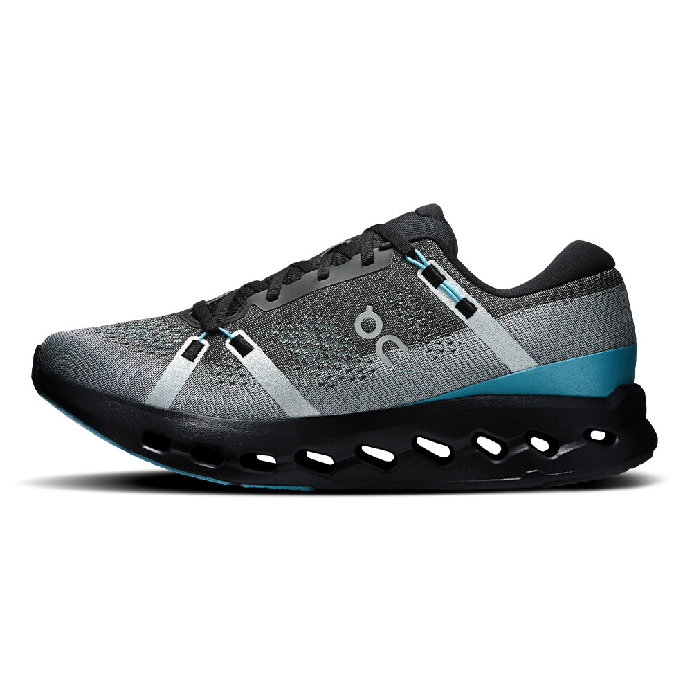 On Men's Cloudsurfer 2 - BlackToe Running#colour_black-flurry