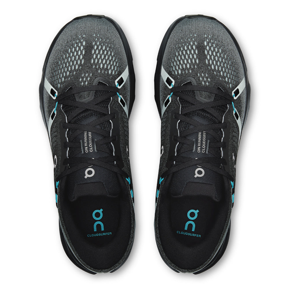 On Men's Cloudsurfer 2 - BlackToe Running#colour_black-flurry