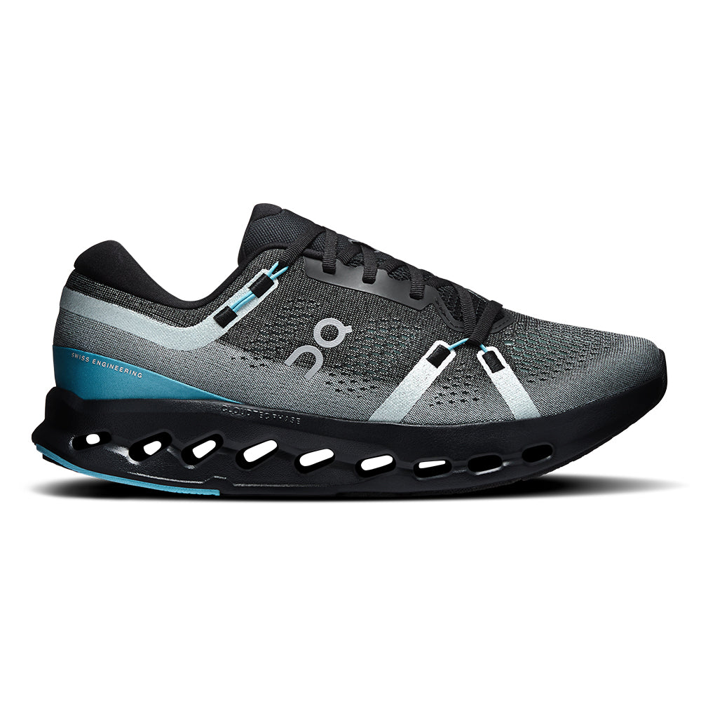 On Men's Cloudsurfer 2 - BlackToe Running#colour_black-flurry
