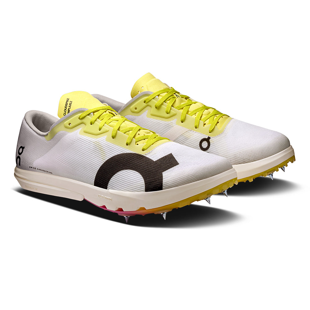 On Men's Cloudspike Amplius 2 - BlackToe Running#colour_white-raspberry