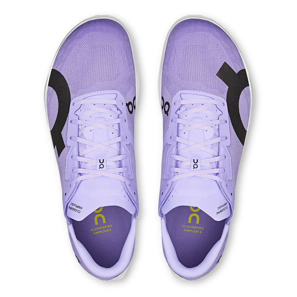 On Men's Cloudspike Amplius 2 - BlackToe Running#colour_bloom-lime