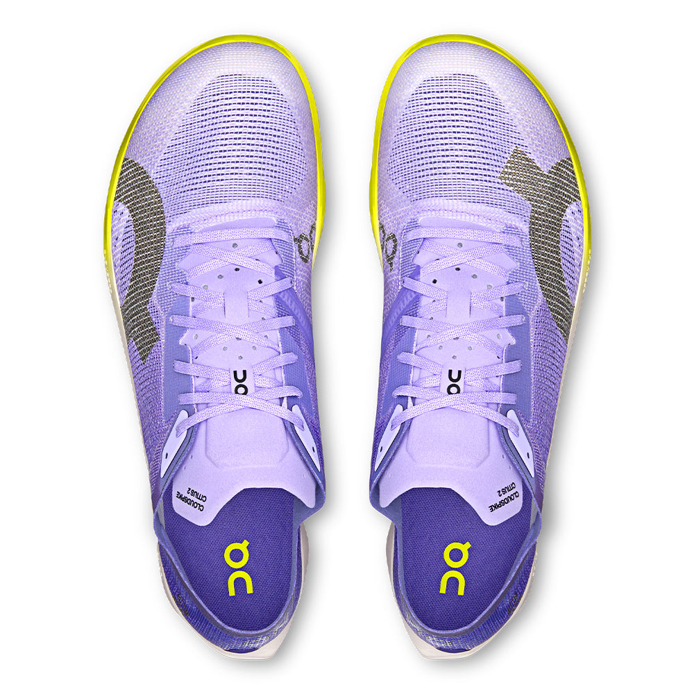 On Men's Cloudspike Citius 2 - BlackToe Running#colour_bloom-lime