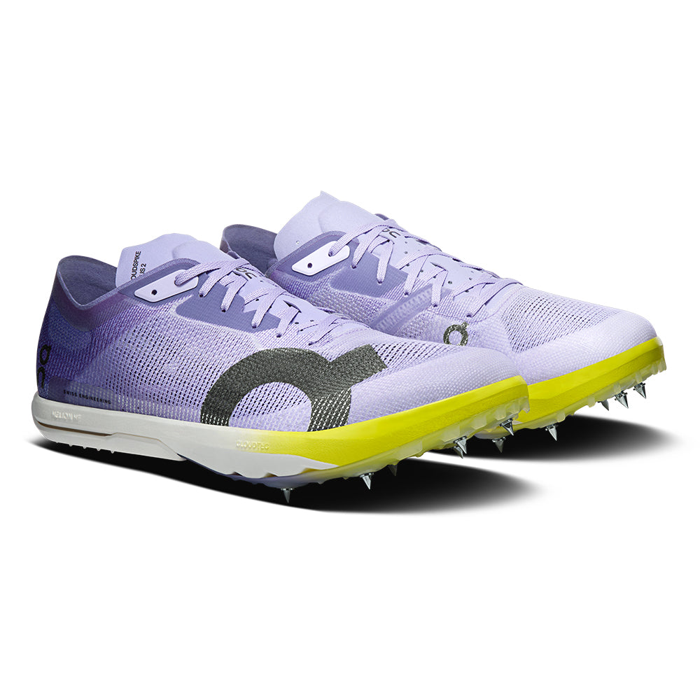 On Men's Cloudspike Citius 2 - BlackToe Running#colour_bloom-lime