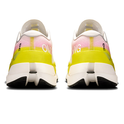 On Men's Cloudboom Max - BlackToe Running#colour_lime-raspberry