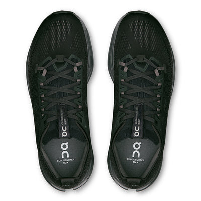 On Men's Cloudsurfer Max - BlackToe Running#colour_black-eclipse