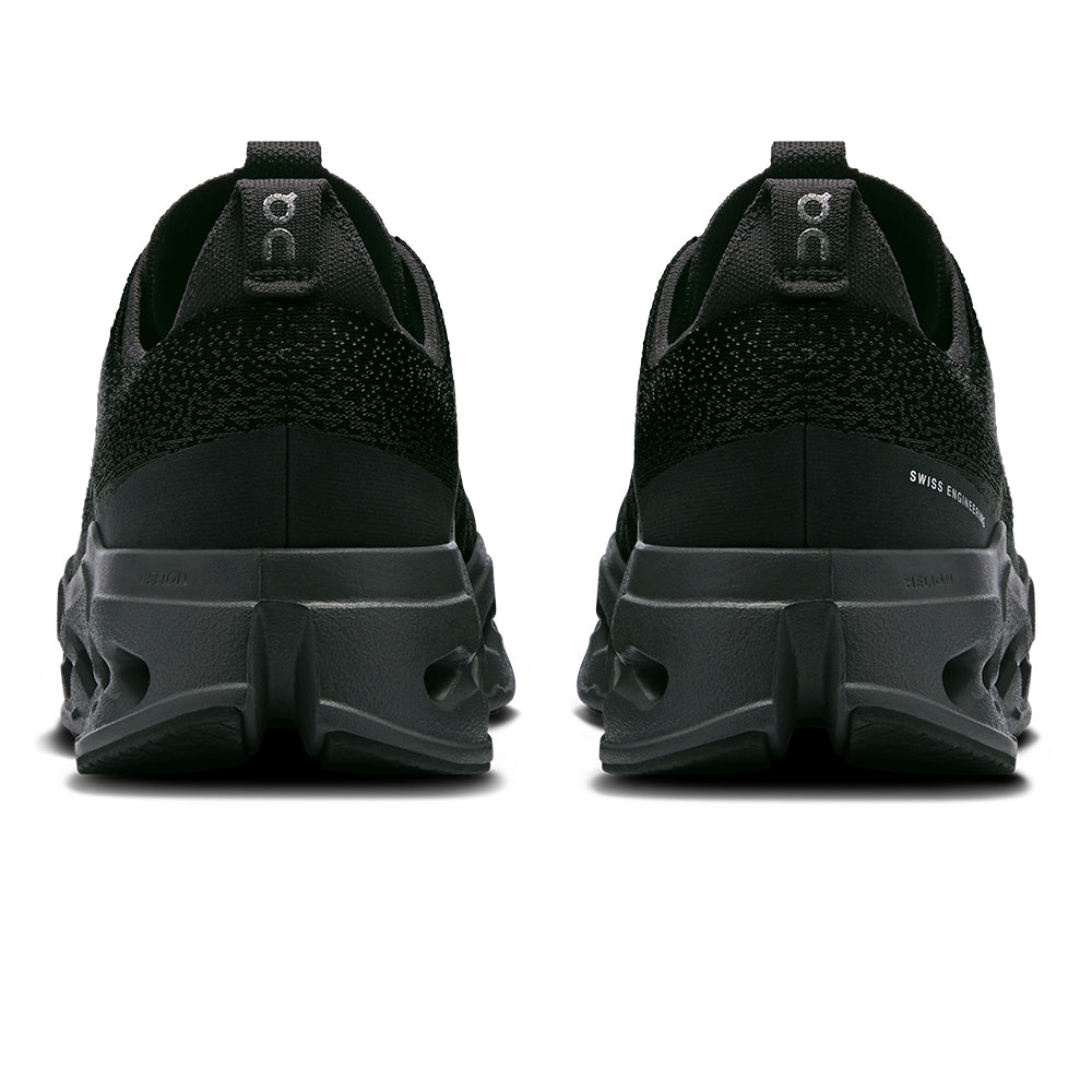 On Men's Cloudsurfer Max - BlackToe Running#colour_black-eclipse