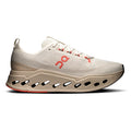 On Men's Cloudsurfer Max - BlackToe Running#colour_ivory-salmon