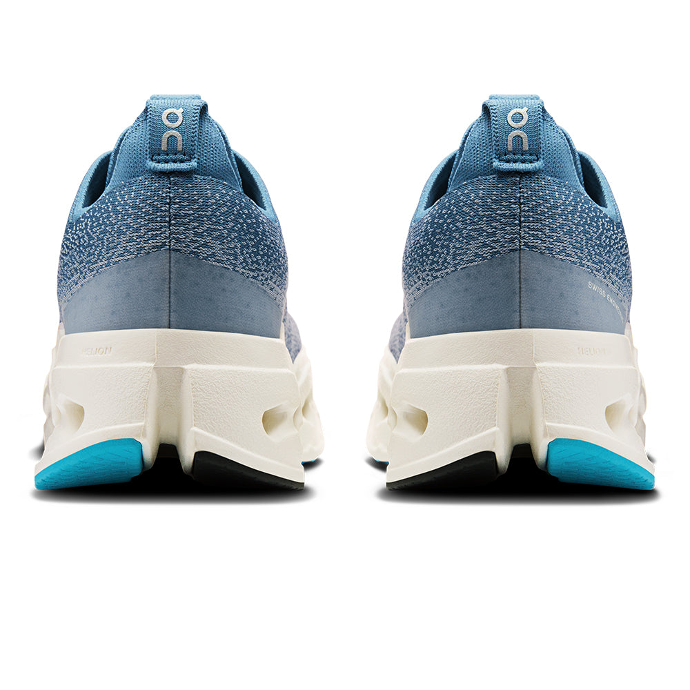 On Men's Cloudsurfer Max - BlackToe Running#colour_dust-ivory