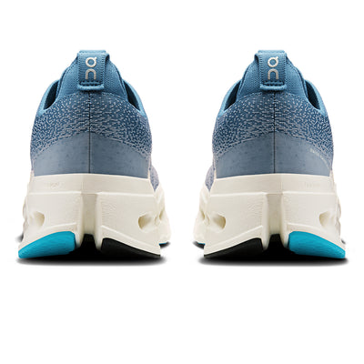 On Men's Cloudsurfer Max - BlackToe Running#colour_dust-ivory