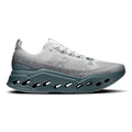 On Men's Cloudsurfer Max - BlackToe Running#colour_iceberg-olive