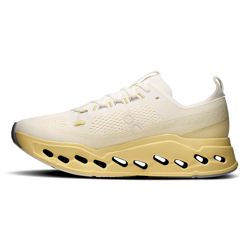 On Men's Cloudsurfer Max - BlackToe Running#colour_ivory-dijon