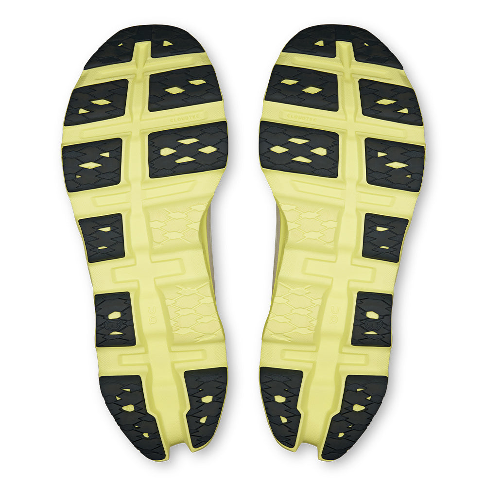 On Men’s Cloudmonster 3 - BlackToe Running#colour_ivory-limelight