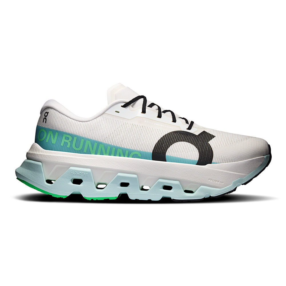 On Men's Cloudmonster 3 Hyper - BlackToe Running#colour_ivory-flurry
