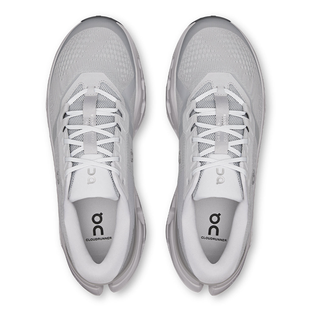 On Men's Cloudrunner 3 - BlackToe Running#colour_glacier-alloy