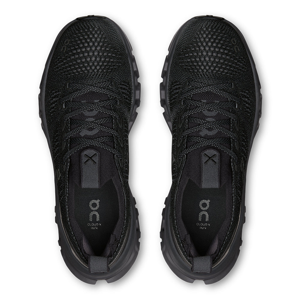 On Men's Cloud X Tempo 1 - BlackToe Running#colour_black-eclipse