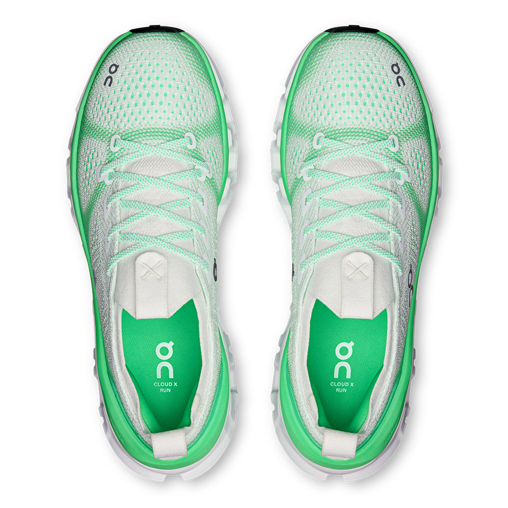 On Men's Cloud X Tempo 1 - BlackToe Running#colour_ivory-verdite