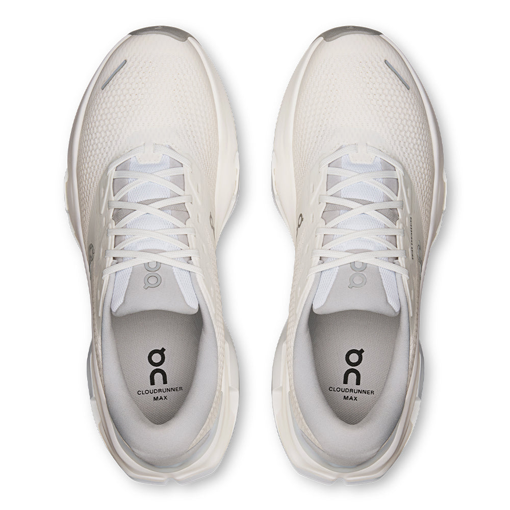 On Men's Cloudrunner 3 Max - BlackToe Running#colour_white-glacier