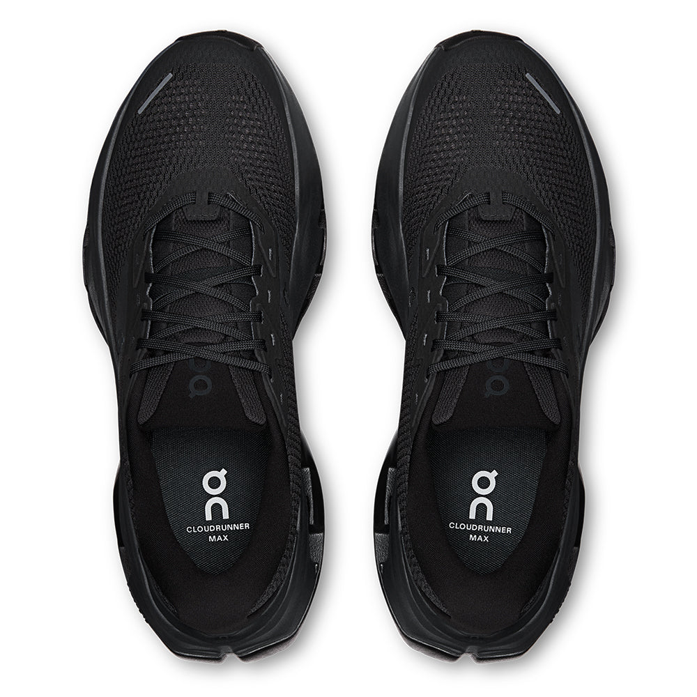 On Men's Cloudrunner 3 Max - BlackToe Running