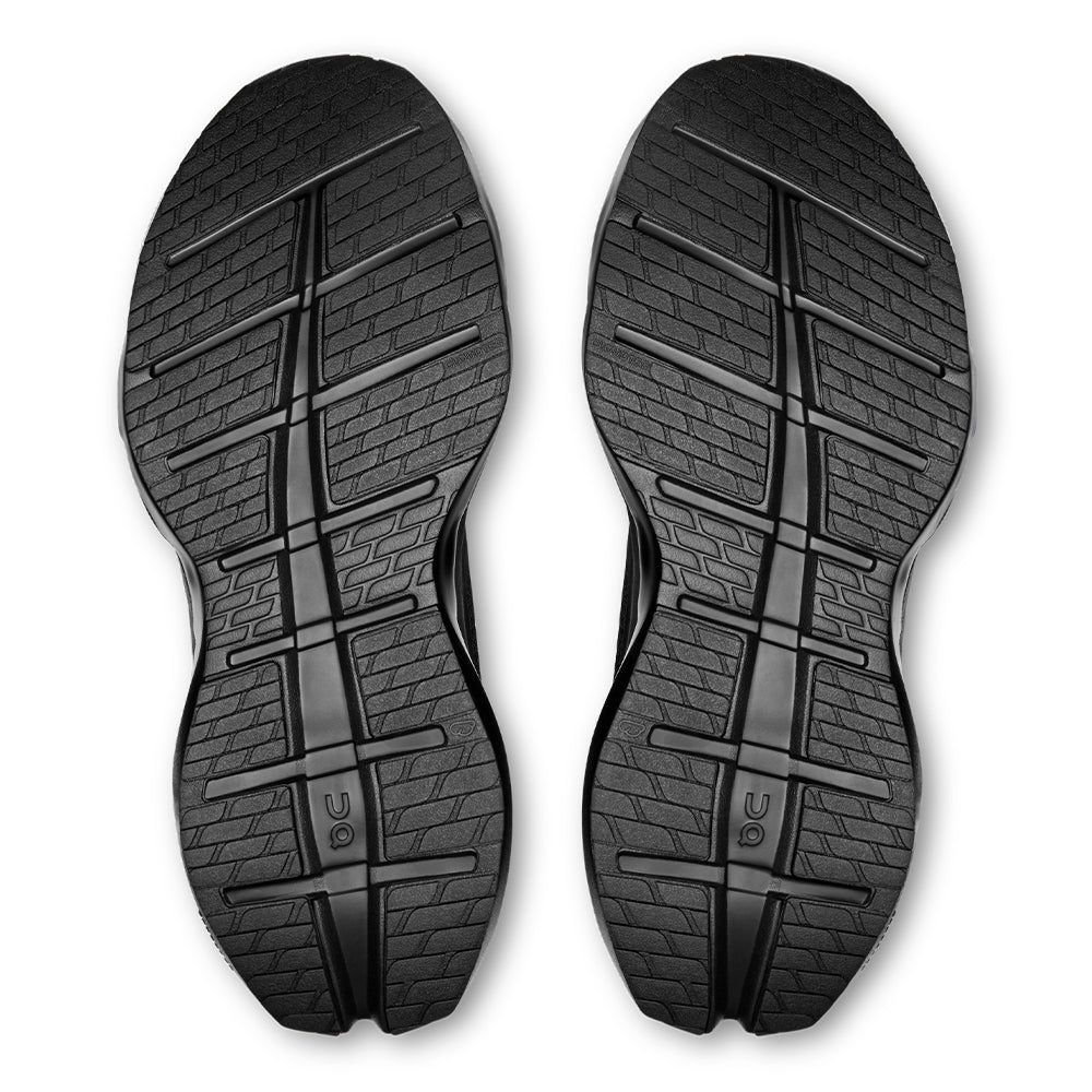 On Men's Cloudrunner 3 Max - BlackToe Running#colour_black-black