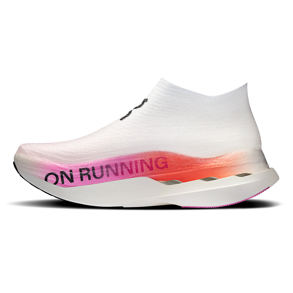On Cloudboom Strike LS - BlackToe Running#colour_white-raspberry