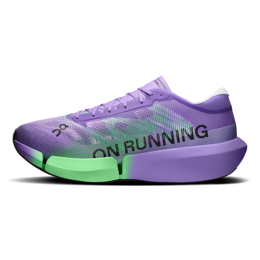 On Cloudboom Strike 2 - BlackToe Running#colour_aconite-verdite