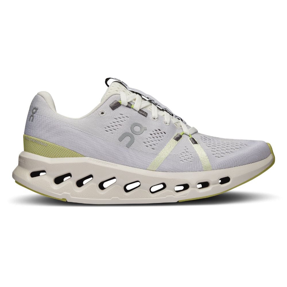 On Running Women's Cloudsurfer Women's Shoes - BlackToe Running#colour_white-sand