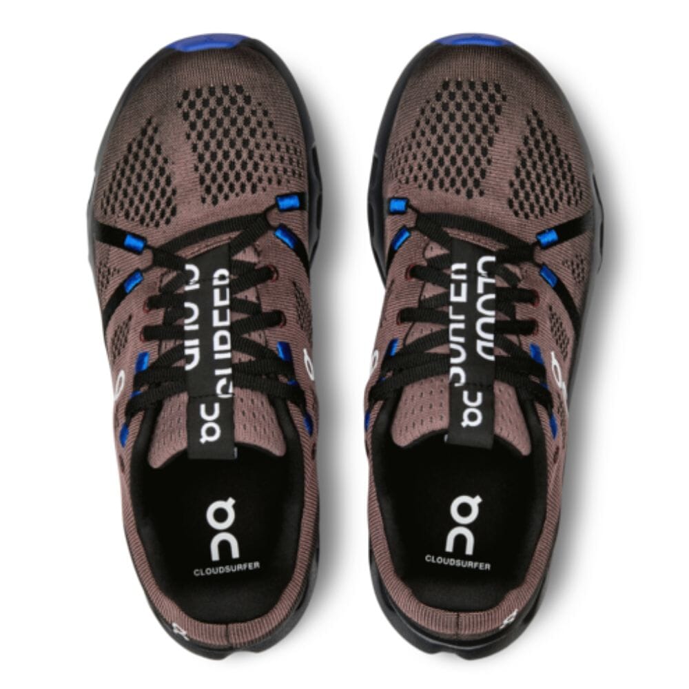 On Running Women's Cloudsurfer Women's Shoes - BlackToe Running#colour_black-cobalt