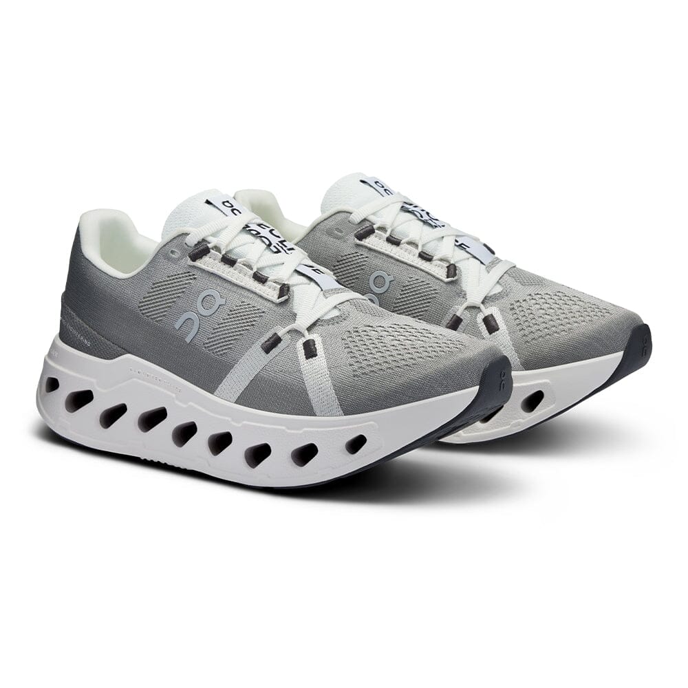 On Women's Cloudeclipse - BlackToe Running#colour_alloy-white